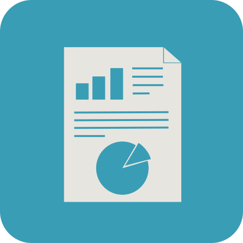 Generate reports on key case criteria graphic